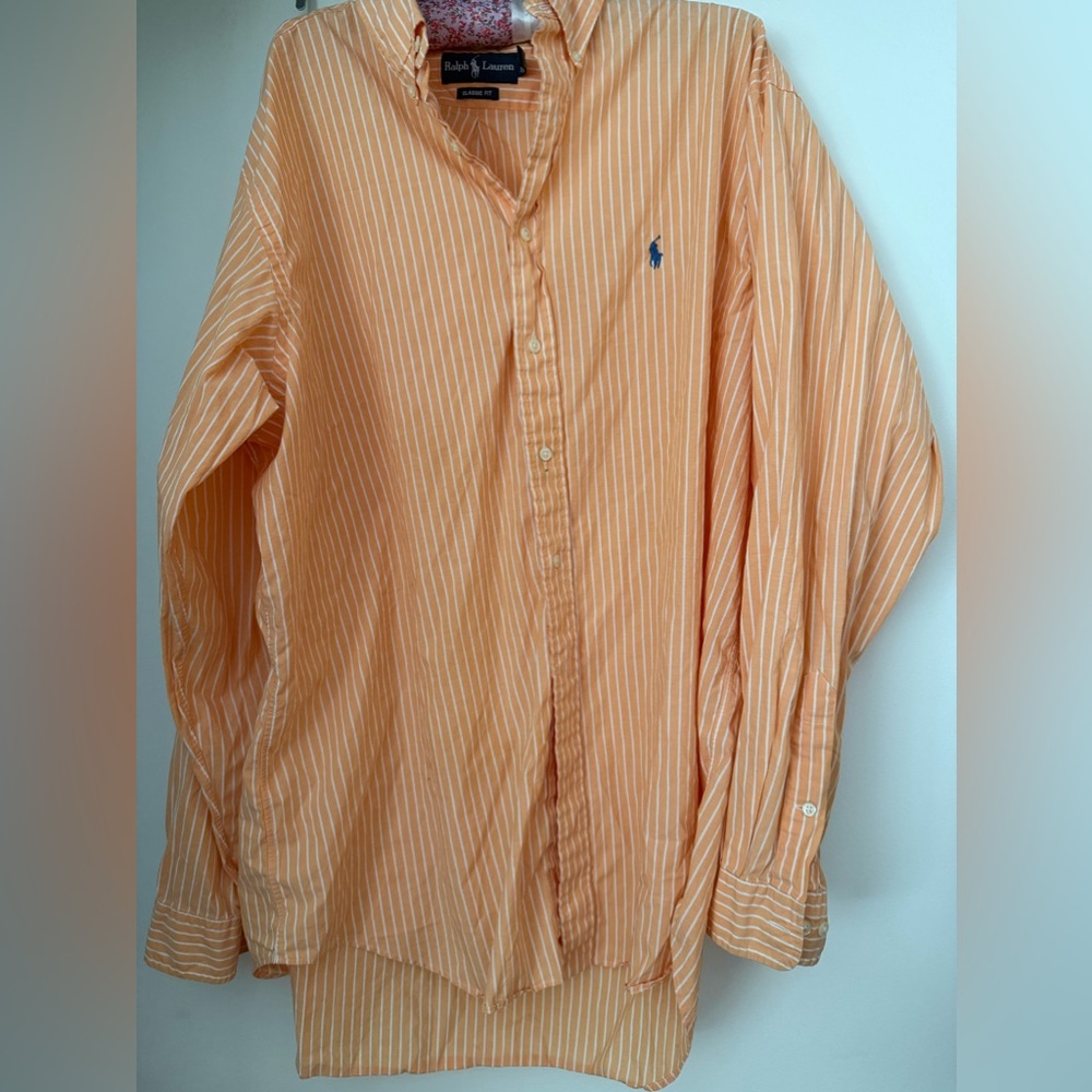 Polo by Ralph Lauren Button-down - Orange - XL